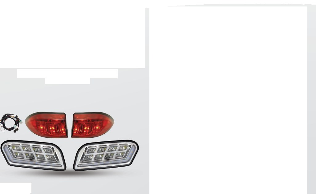 LED Light Kit with Sequential Accent Lights