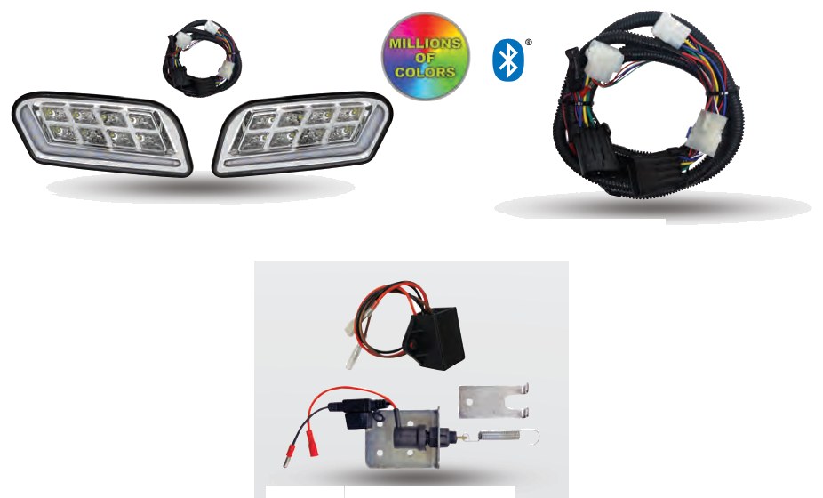 LED Headlights with Harness