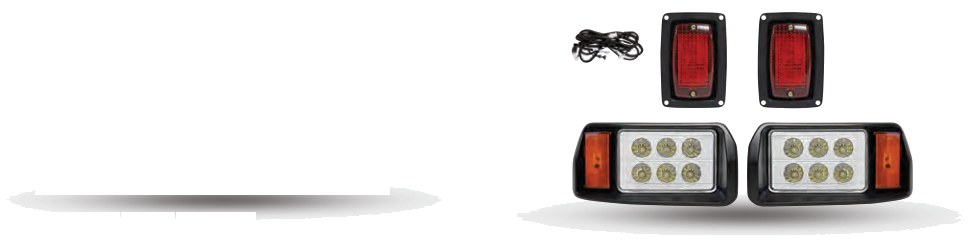 LED Adjustable Light Kit with Plug and Play Harness